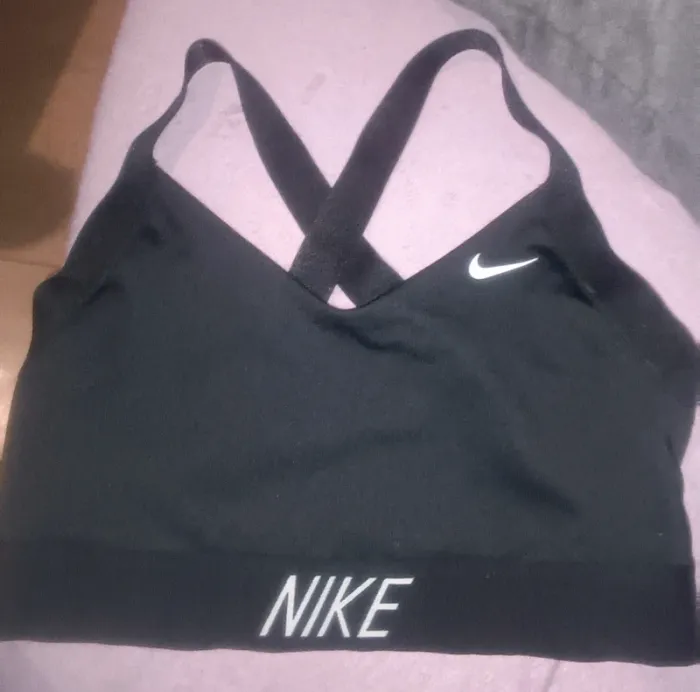 Brassière de sport noir Nike