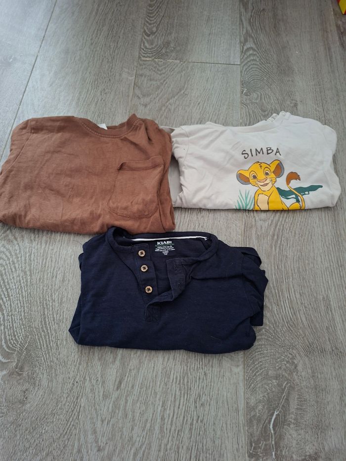 Tee shirt manches longues 24 mois
