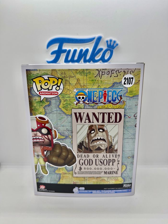 Funko Pop Cover One Piece Usopp Wanted 2107 Exclusive - photo numéro 4