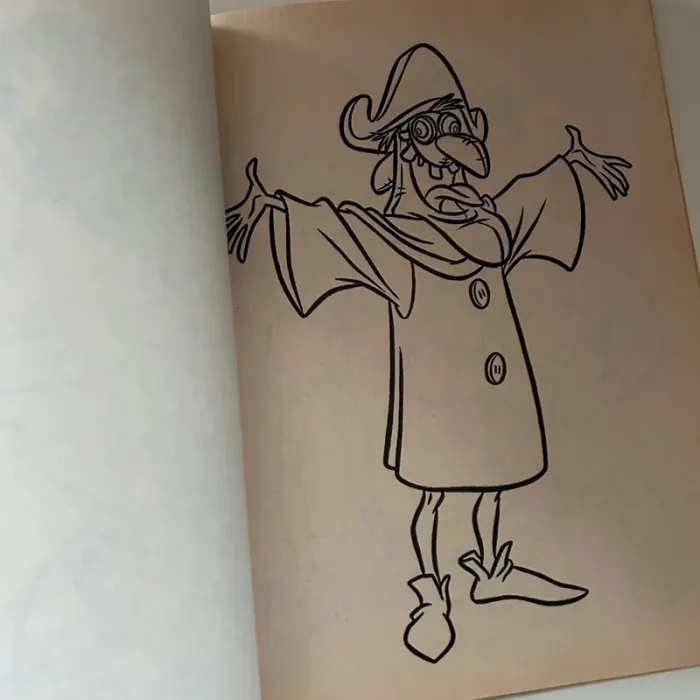 Carnet coloriage Disney le bossu de Notre-Dame - photo numéro 10