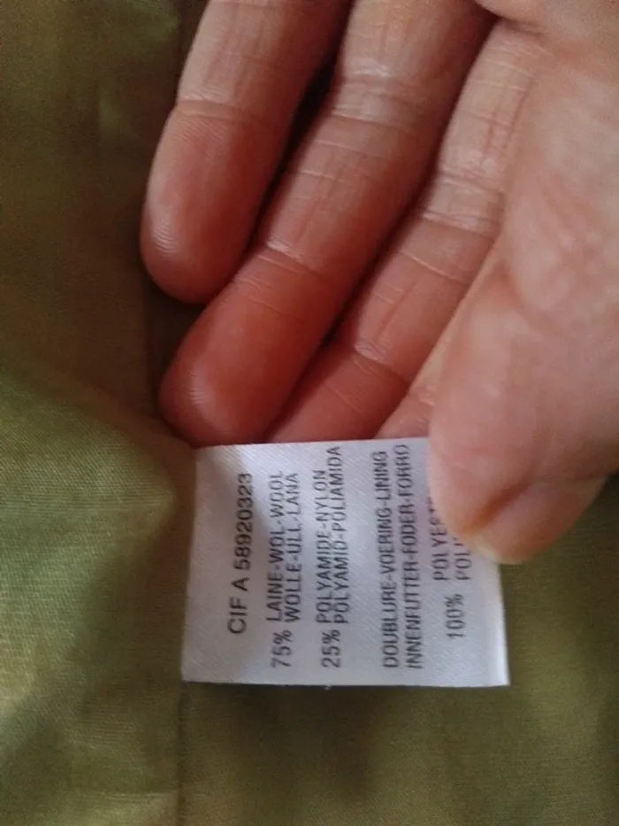 Veste vert pistache - photo numéro 4