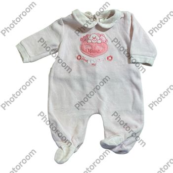 Pyjama Grenouillère rose ourson Taille 3 mois