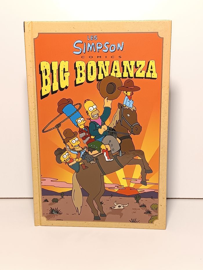 Livre Bande dessinée les Simpson comics Big Bonanza 115 pages