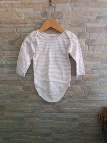 Body blanc rayures Tissaia 24M