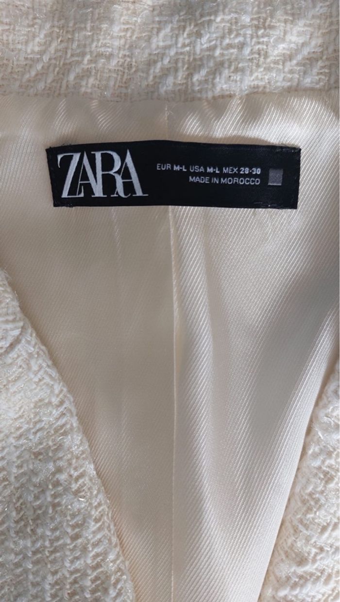 Magnifique Blazer Zara taille M/L en très bon état. - photo numéro 6