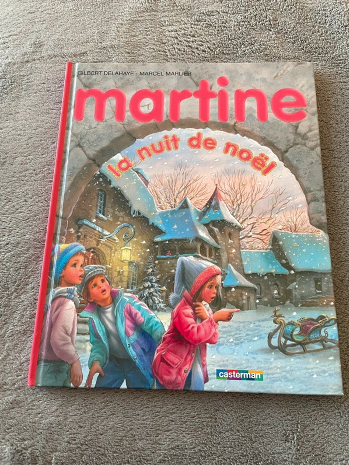 Livre Martine la nuit de Noël