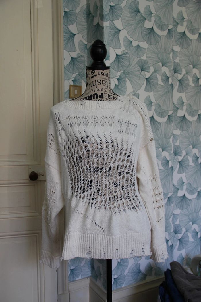 Pull mailles Zara L - photo numéro 2