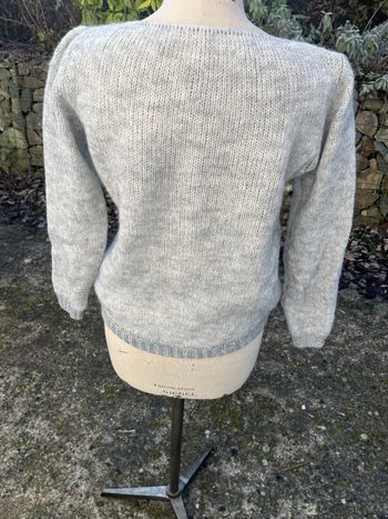 Pull gris taille S
