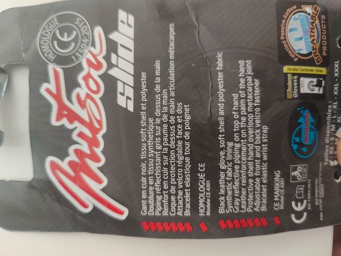 Gant moto - photo numéro 2