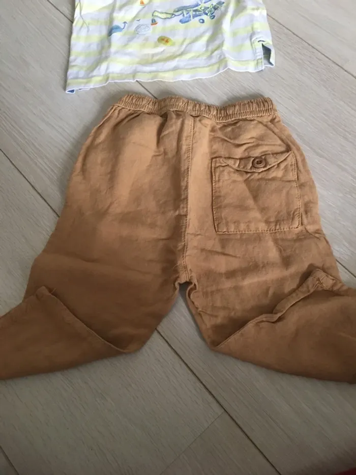 Ensemble pantalon t-shirt 18 mois sergent major - photo numéro 4