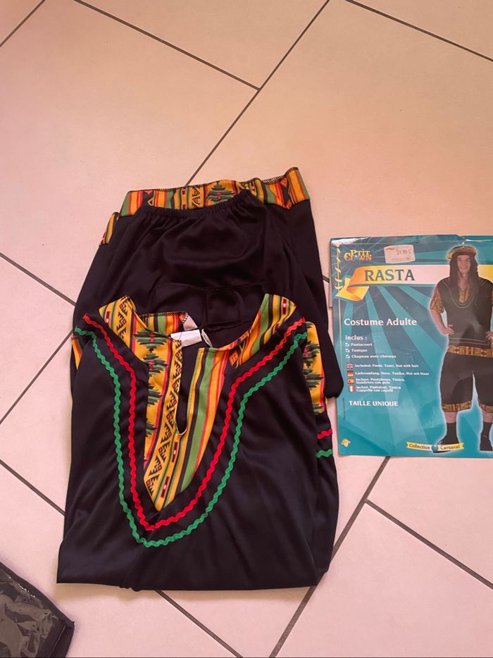 Déguisement homme rasta