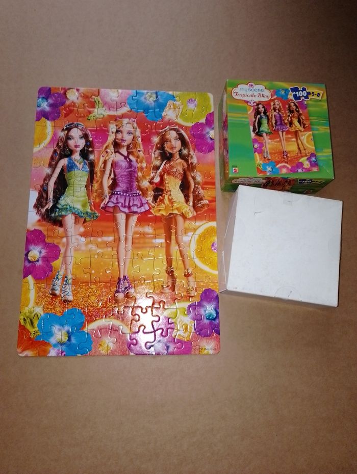 Puzzle my scène  tropicale bling complet