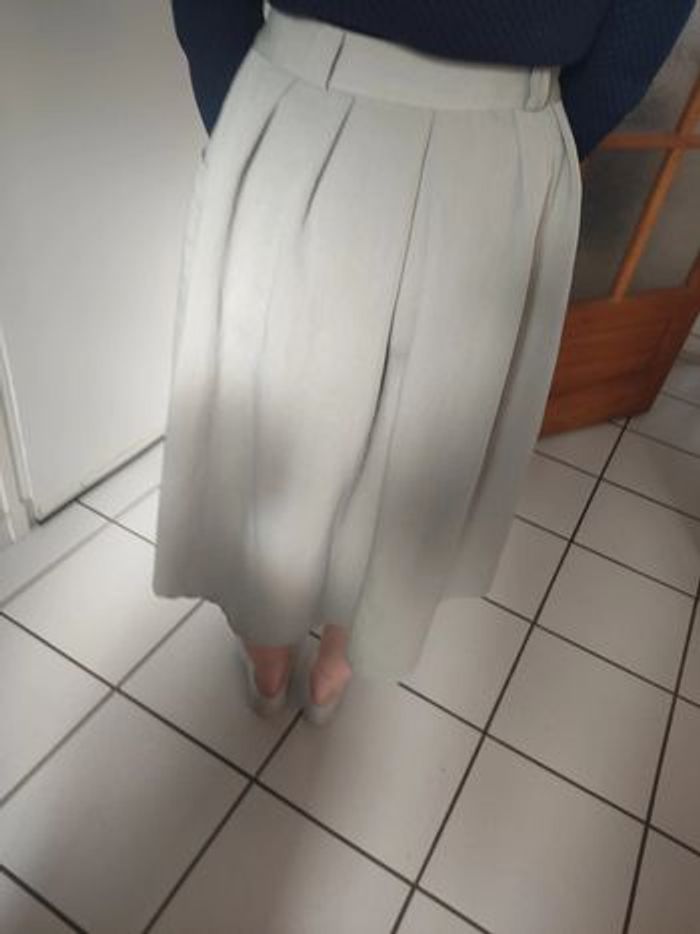 jupe ample kaki clair, 40 - photo numéro 4