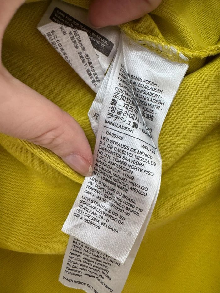 Tee-shirt vert Levi’s taille S - photo numéro 6