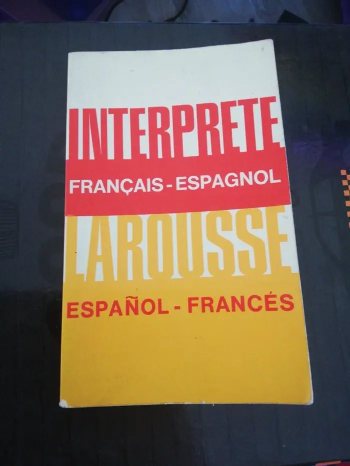 "Dictionnaire" français espagnol