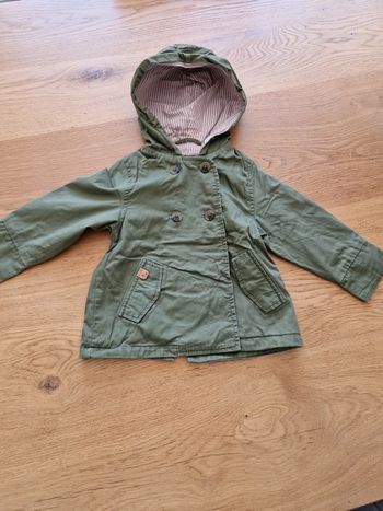 Veste kaki zara 3ans