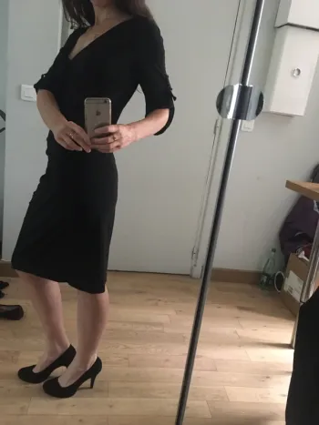 Robe noir Sinéquanone