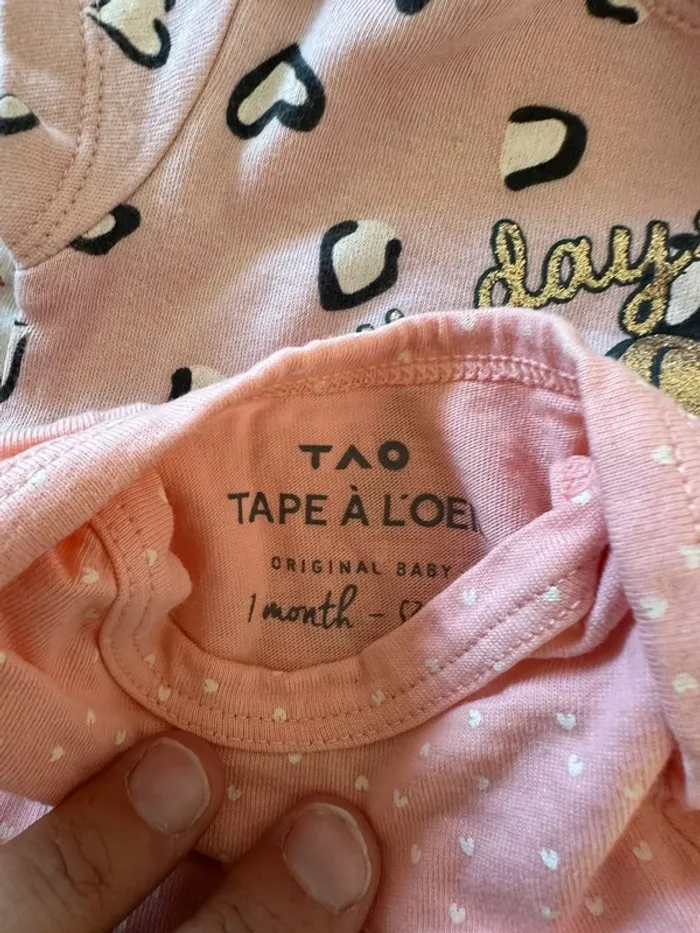 Lot de vêtements bébés filles 1 mois - photo numéro 15