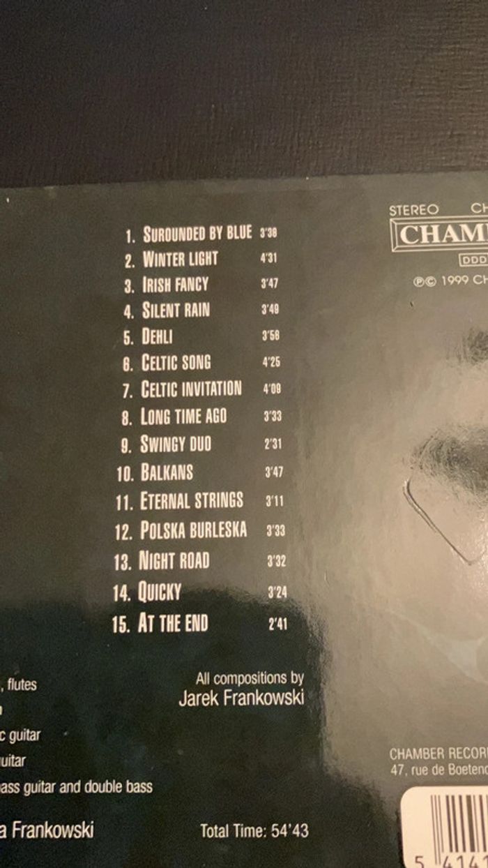 CD. Ten Strings Group. Silent Rain. - photo numéro 3