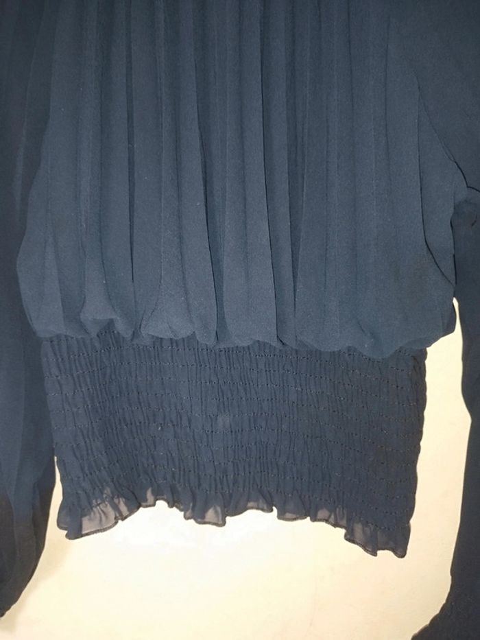 Blouse plissée fluide - photo numéro 2