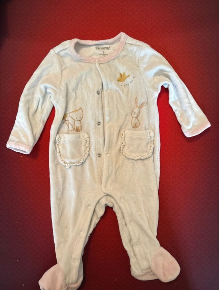 Lot 10 pyjama épais 9 mois - photo numéro 4