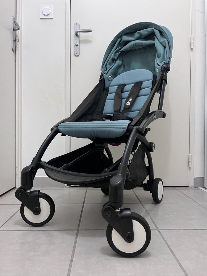 Poussette YOYO avec nacelle et pack 6+ Aqua - photo numéro 5
