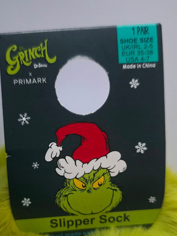 Chaussons the grinch 35-38 - photo numéro 2