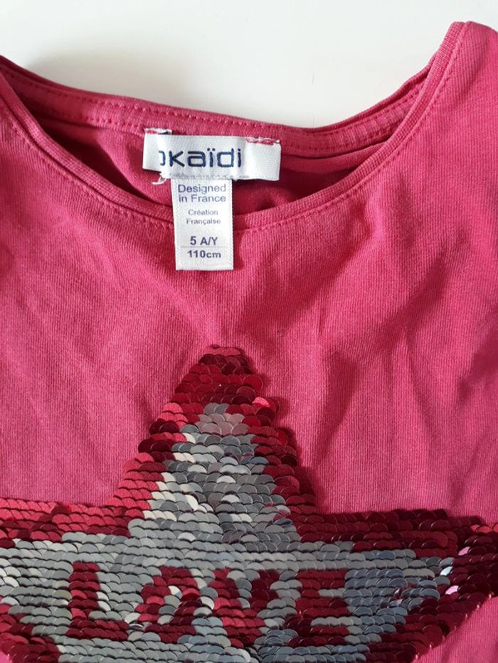 Top sequin 4-5 ans - photo numéro 3