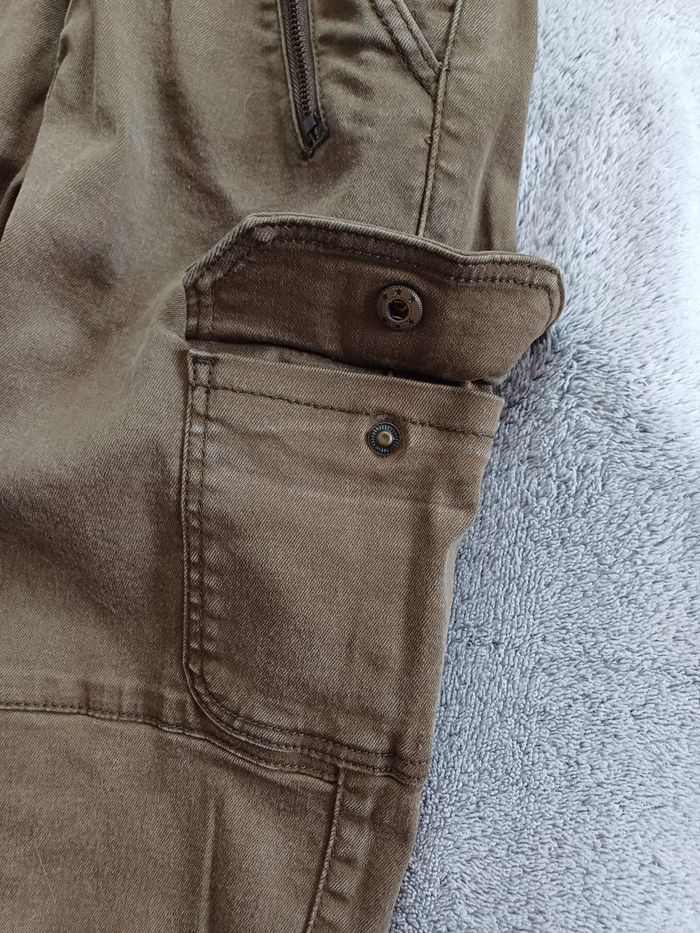 Pantalon cargo Camaïeu - coloris kaki - photo numéro 6