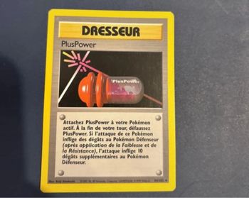 Carte Pokémon Wizards PlusPower 84/102 Set de base