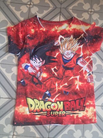 T-shirts dragonball  garçon 6 ans 