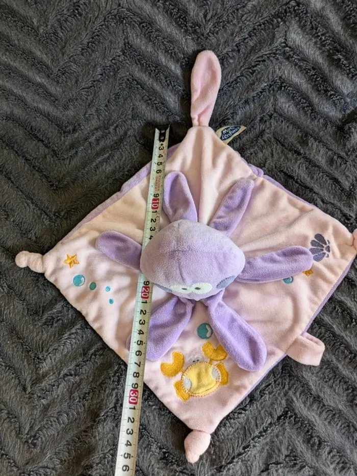 Doudou plat Méduse - photo numéro 2
