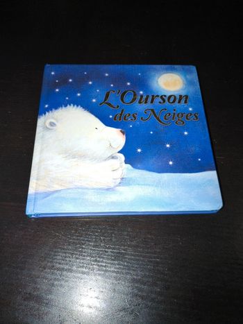 Livre l'ourson des neiges sur la peur du noir