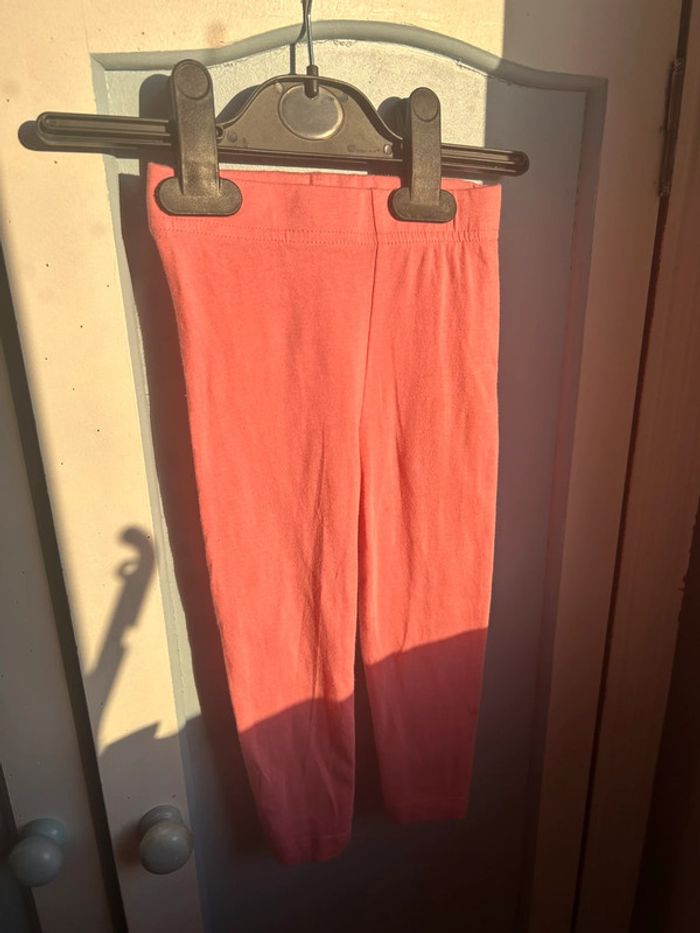 Legging fuschia, baby club , 9-12 mois - photo numéro 3