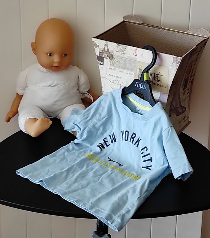 T-shirt MC garçon petit 4 ans