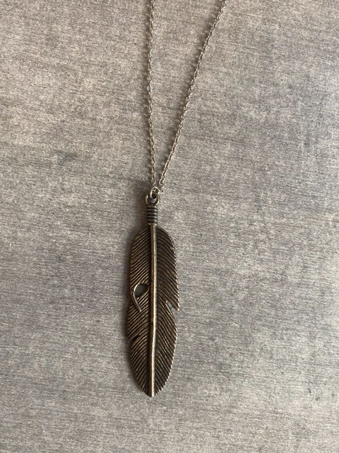 Collier plume - photo numéro 2