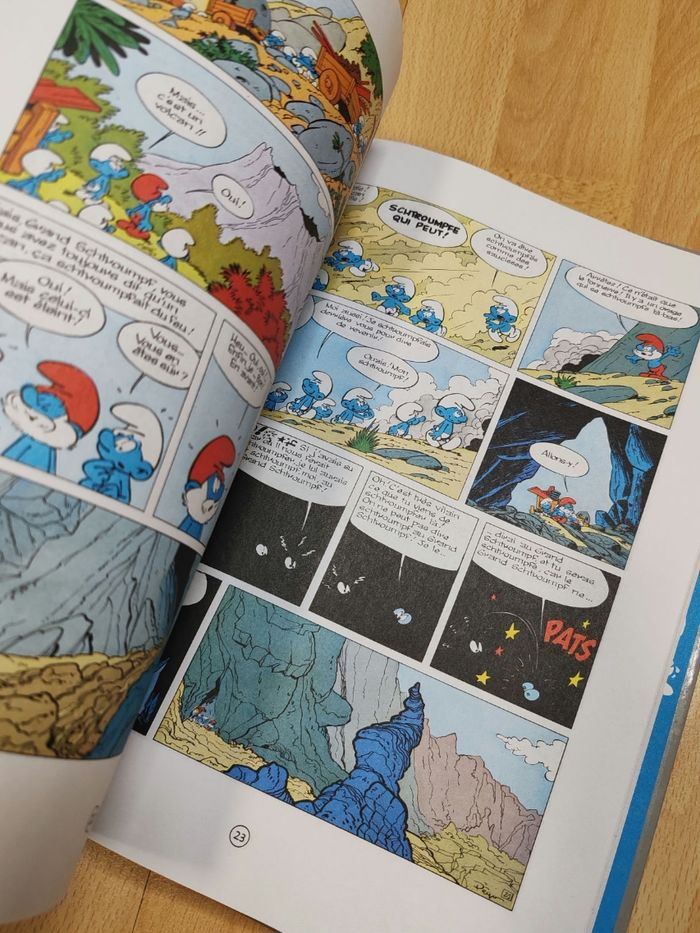 BD le Cosmoschtroumpf et le stroumpfeur de pluie - Dupuis - photo numéro 3