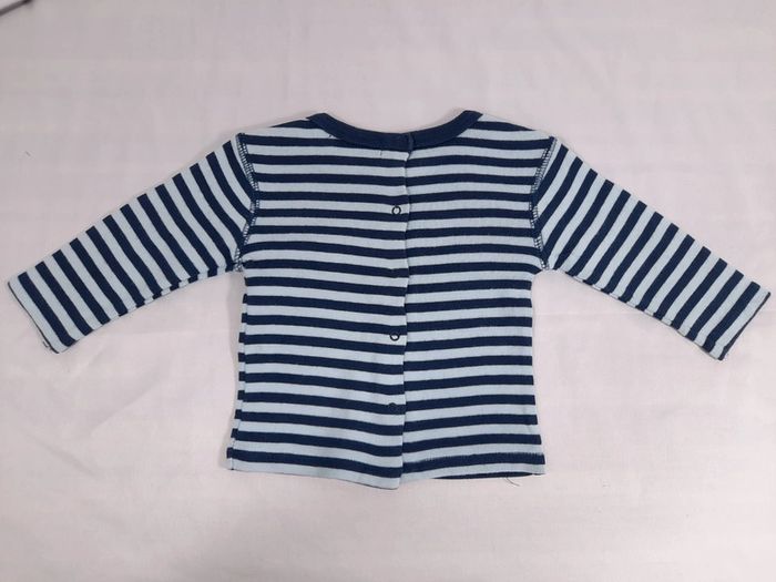 Tee shirt manches longues kitchoun, 6 mois - photo numéro 3