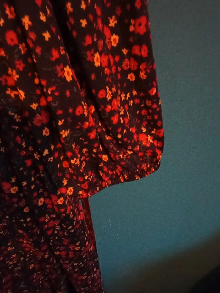 Robe longue fleurie grande taille - photo numéro 3