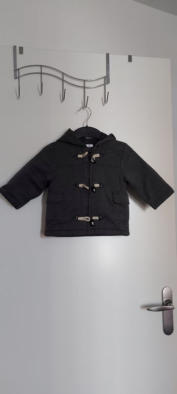 Blouson gris taille 18 mois