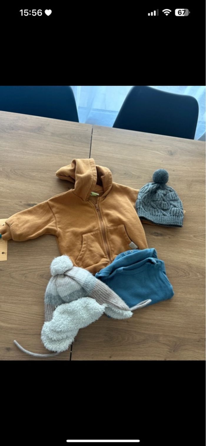 Lot vêtements garçon + 50 pièces 9/6 mois - photo numéro 7