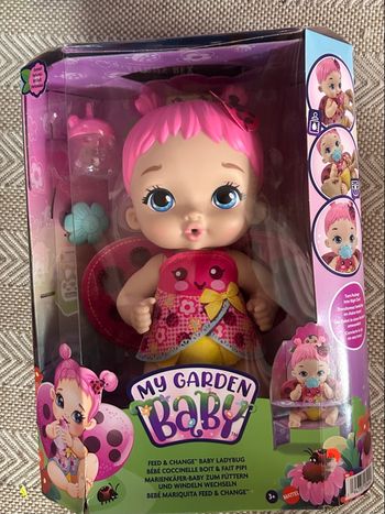 Poupée My Baby Garden de Mattel, neuve