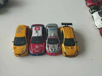 Lot x4 voiture de course