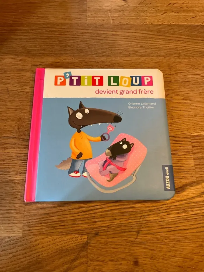 Livre P’tit Loup devient grand frère