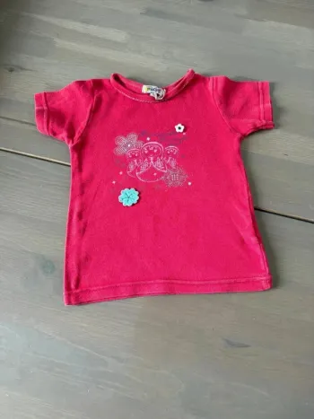 T-shirt rose 2/3 ans - Petit Béguin - Très bon état