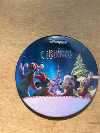 Badge Disneyland Noël