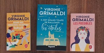 Lot 2 romans Virginie Grimaldi 