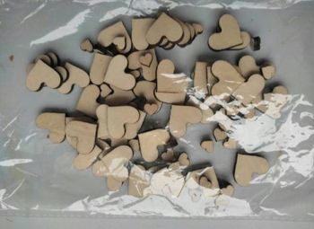 Coeurs en bois