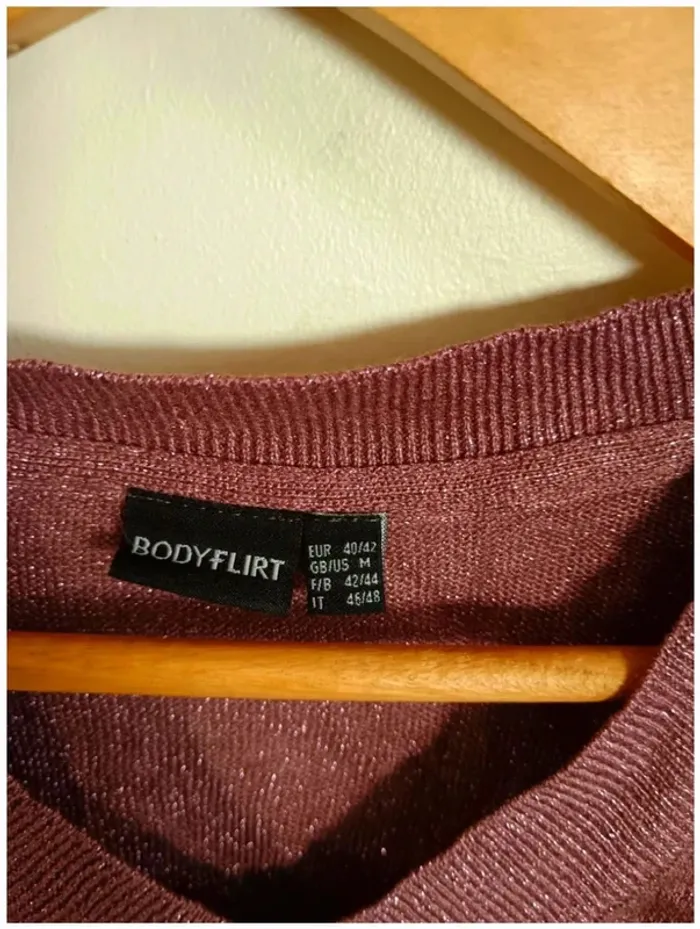 C32 blouse rose body flirt 40/42 - photo numéro 3