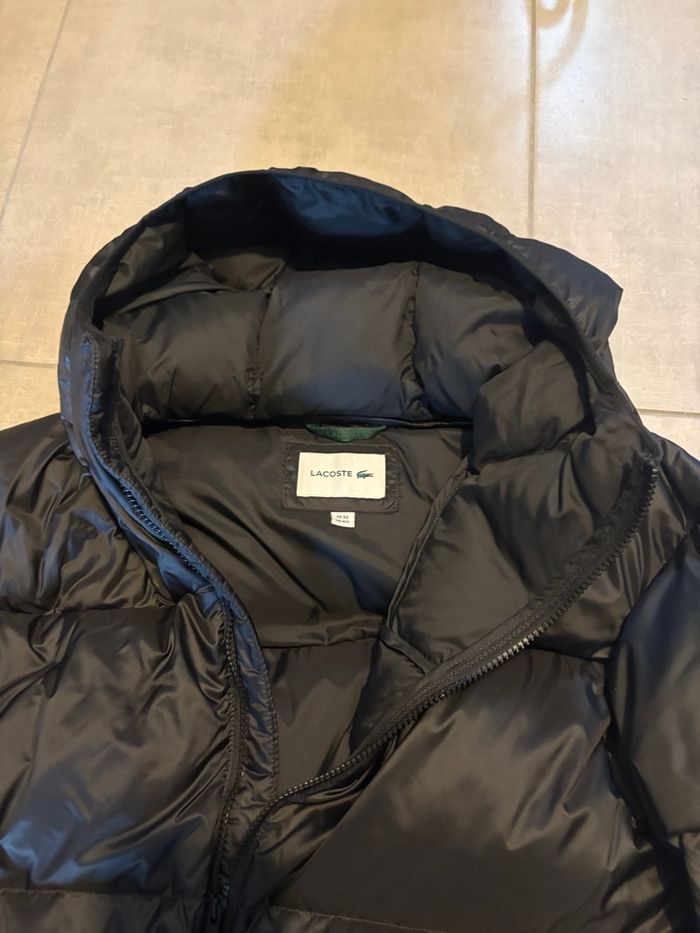 doudoune Lacoste noir pour homme - photo numéro 2